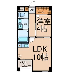 パークアベニュー東山の物件間取画像